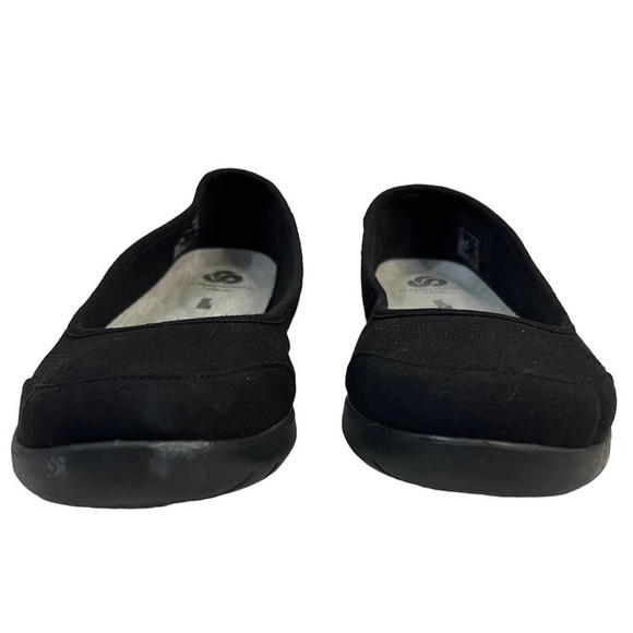 Clarks Cloudsteppers Jocolin Myla Black Comfort Slip on Shoes L Sz 10 / R Sz 11 - Picture 4 of 15
